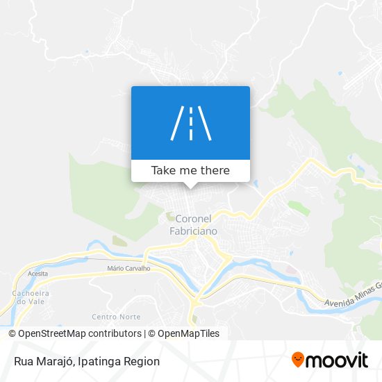 Mapa Rua Marajó