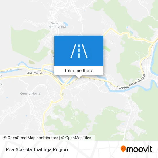 Rua Acerola map