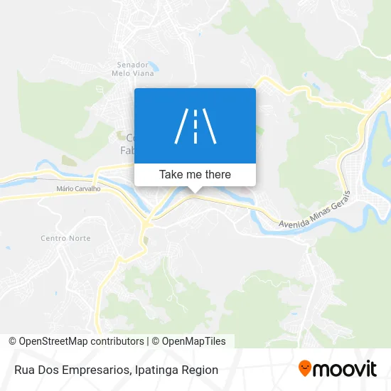 Rua Dos Empresarios map
