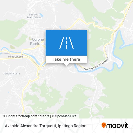 Mapa Avenida Alexandre Torquetti