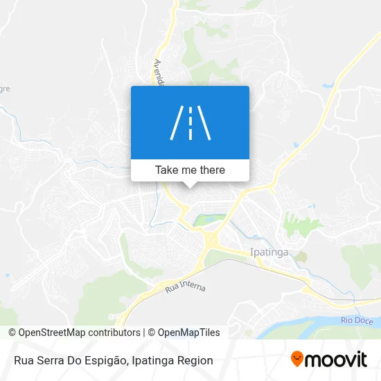 Rua Serra Do Espigão map