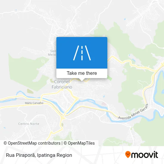Rua Piraporã map
