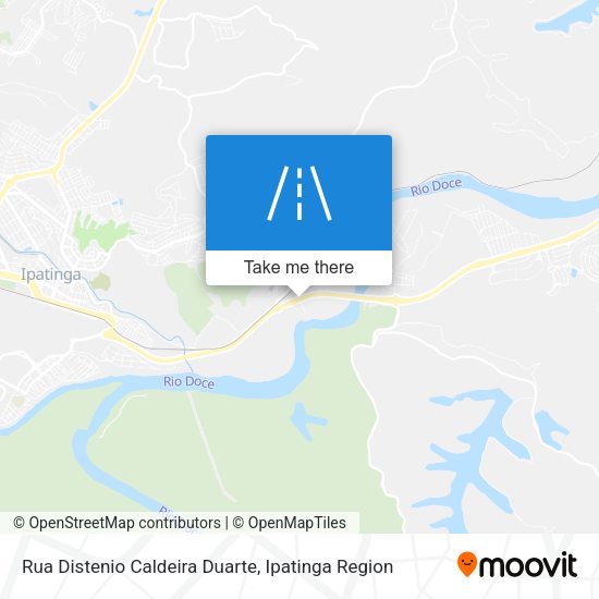 Rua Distenio Caldeira Duarte map