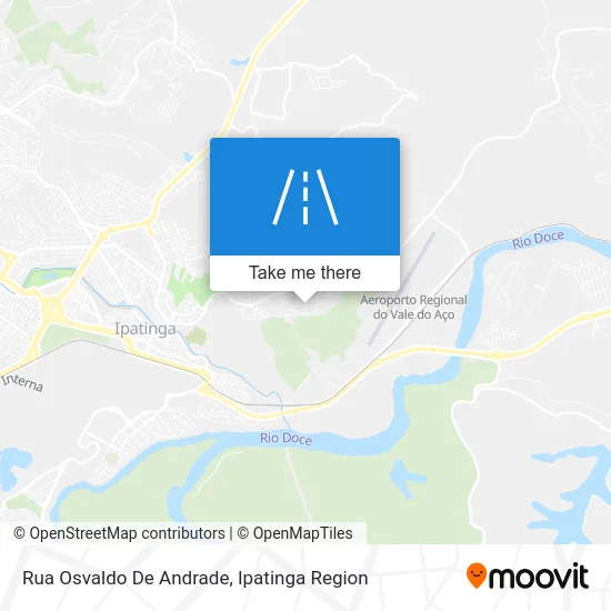 Rua Osvaldo De Andrade map