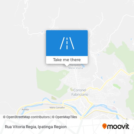 Rua Vitoria Regia map