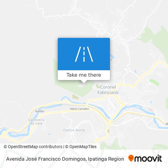 Avenida José Francisco Domingos map