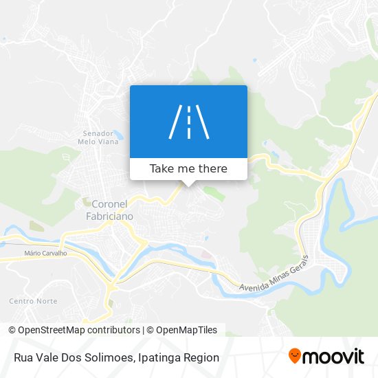 Rua Vale Dos Solimoes map