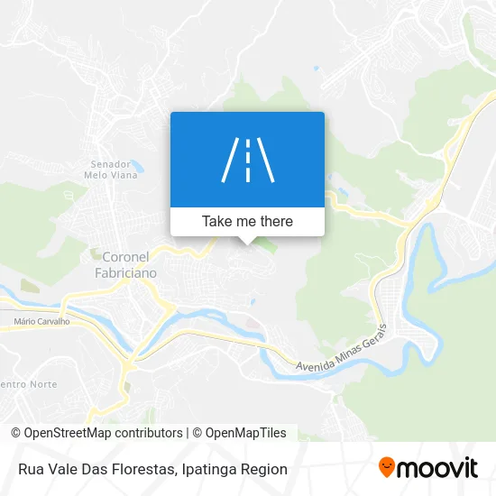 Rua Vale Das Florestas map
