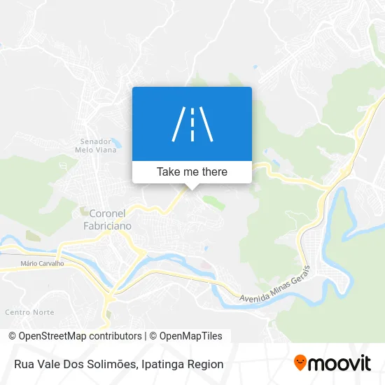 Rua Vale Dos Solimões map