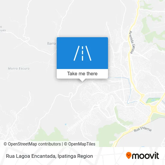Rua Lagoa Encantada map