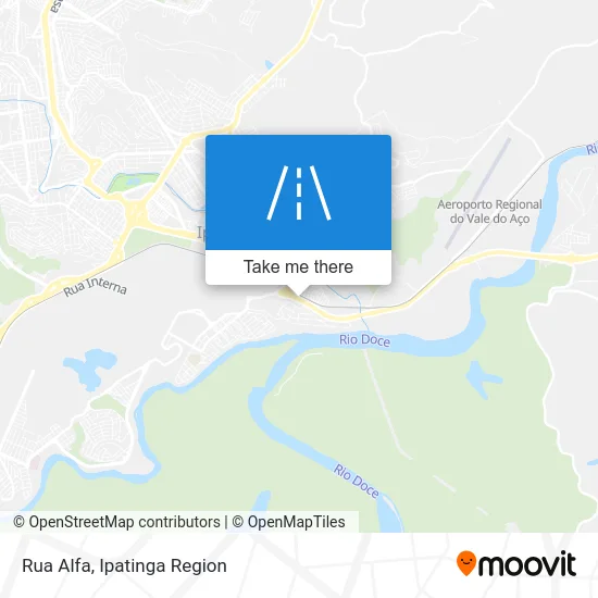 Rua Alfa map