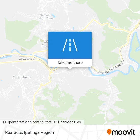 Rua Sete map