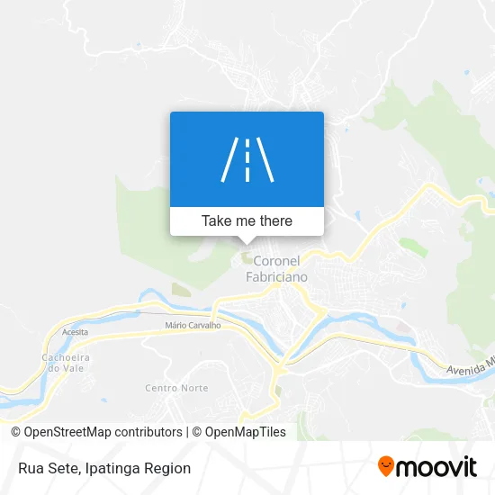 Rua Sete map