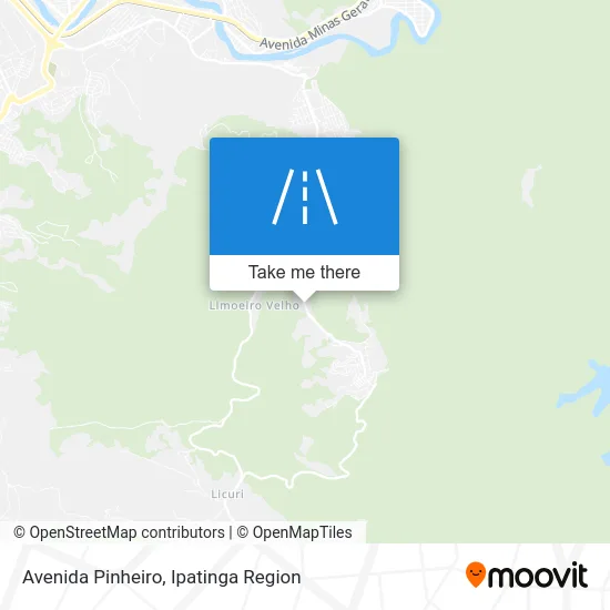 Avenida Pinheiro map