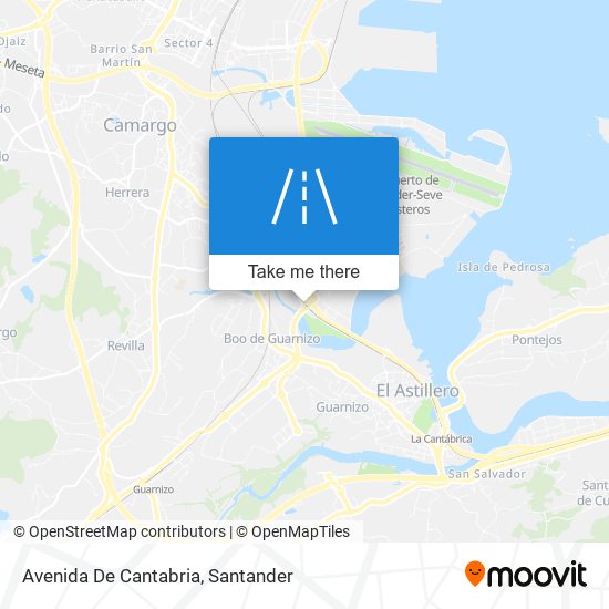 Avenida De Cantabria map