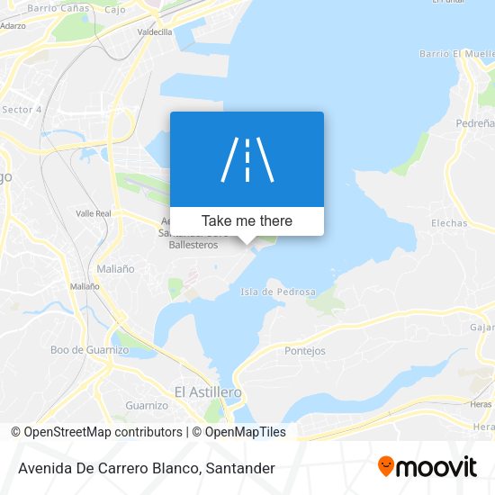 Avenida De Carrero Blanco map