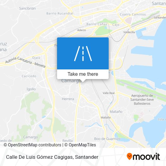 Calle De Luis Gómez Cagigas map