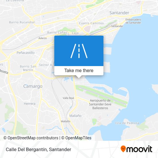 Calle Del Bergantín map