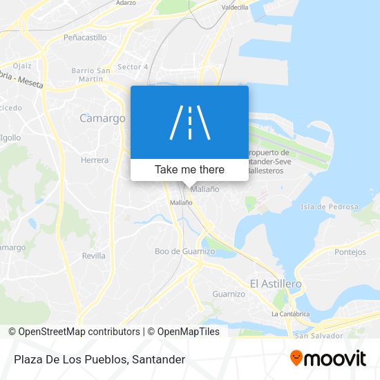 Plaza De Los Pueblos map