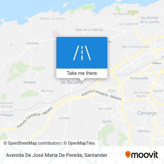 Avenida De José María De Pereda map
