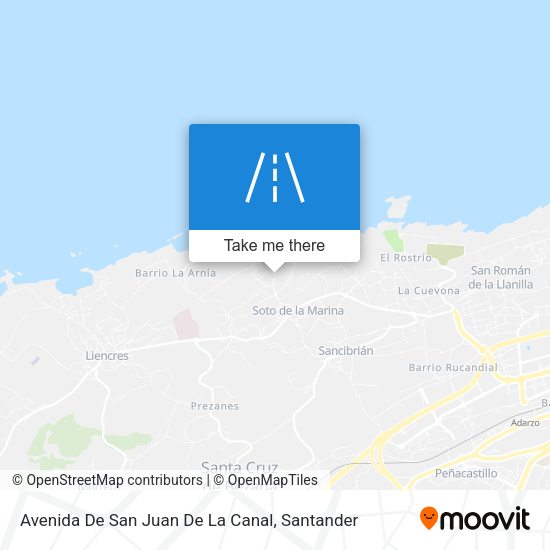 Avenida De San Juan De La Canal map