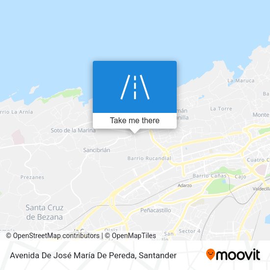 Avenida De José María De Pereda map