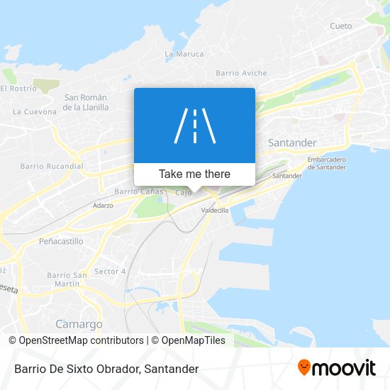 Barrio De Sixto Obrador map