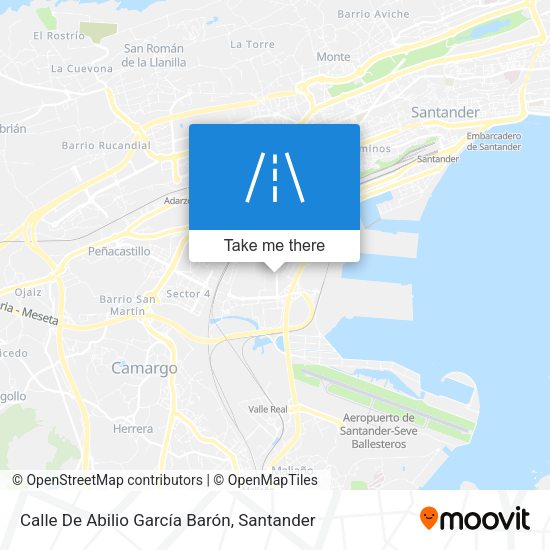 Calle De Abilio García Barón map