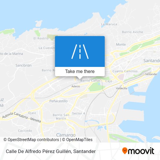 Calle De Alfredo Pérez Guillén map