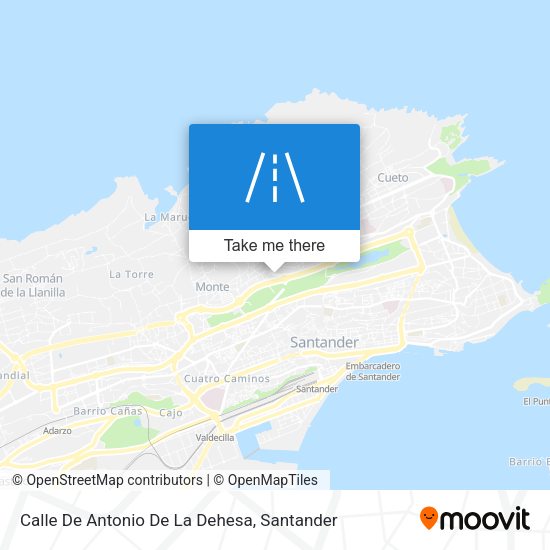 Calle De Antonio De La Dehesa map