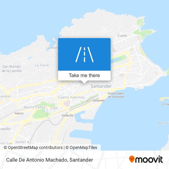 Calle De Antonio Machado map