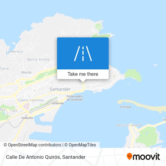 Calle De Antonio Quirós map