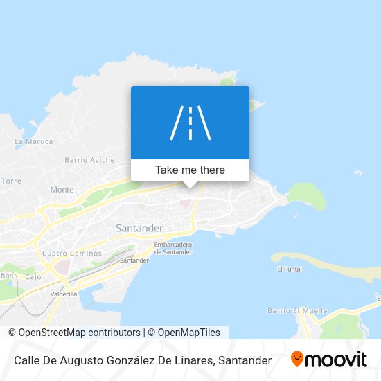 Calle De Augusto González De Linares map