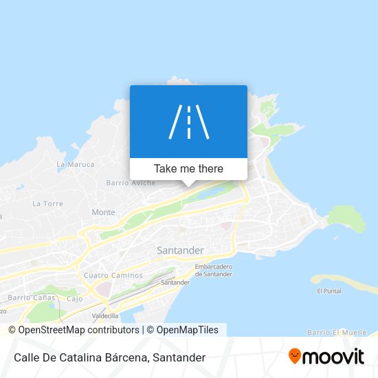 Calle De Catalina Bárcena map
