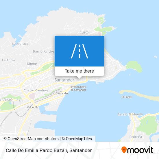 Calle De Emilia Pardo Bazán map