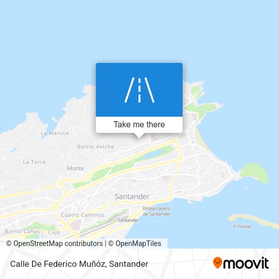 Calle De Federico Muñóz map