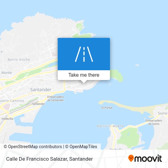 Calle De Francisco Salazar map