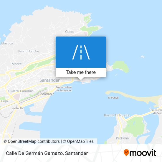 Calle De Germán Gamazo map