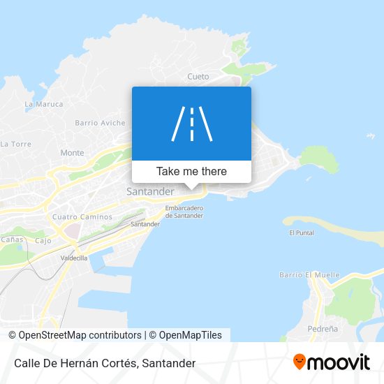 Calle De Hernán Cortés map
