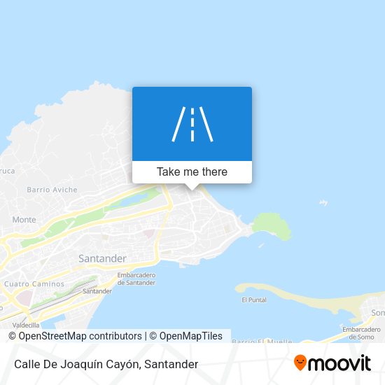 Calle De Joaquín Cayón map