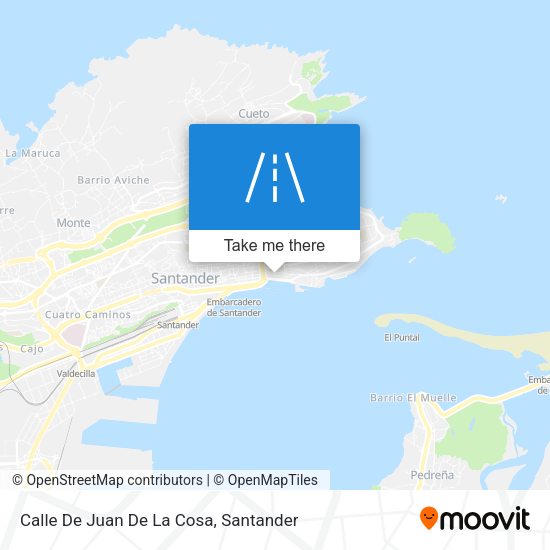 Calle De Juan De La Cosa map