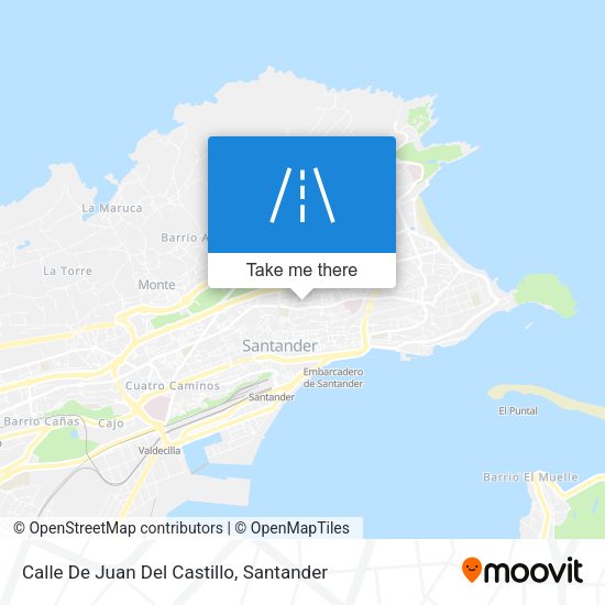Calle De Juan Del Castillo map