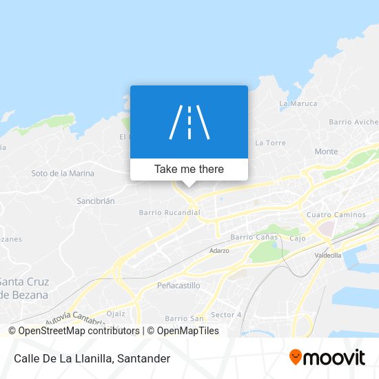 Calle De La Llanilla map