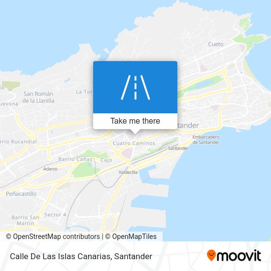 Calle De Las Islas Canarias map