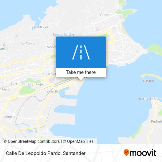 Calle De Leopoldo Pardo map