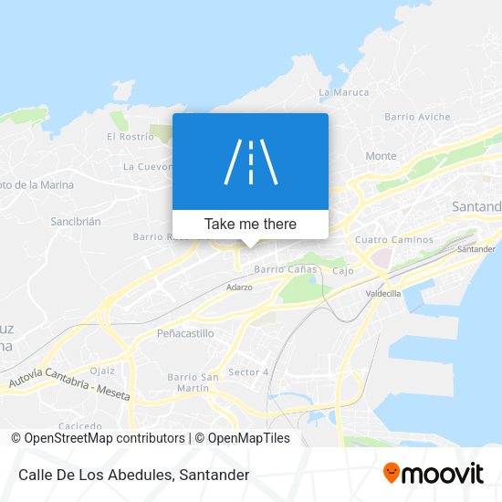 Calle De Los Abedules map