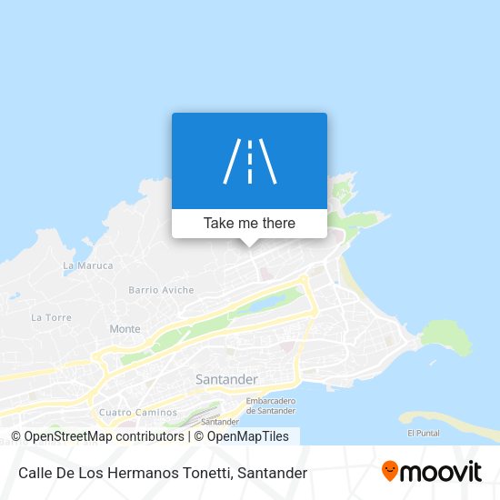Calle De Los Hermanos Tonetti map