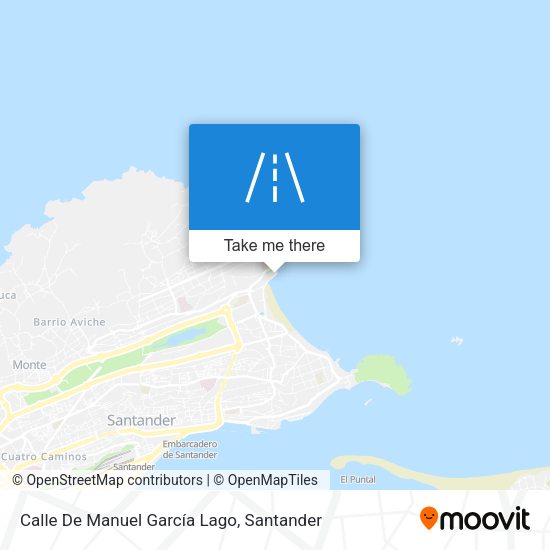 Calle De Manuel García Lago map