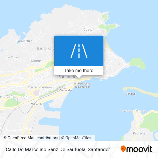 Calle De Marcelino Sanz De Sautuola map