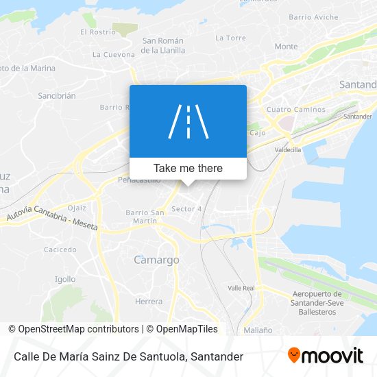 Calle De María Sainz De Santuola map